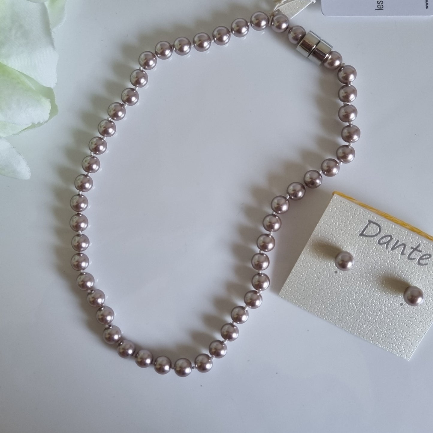 Dante Thistle pearl necklace