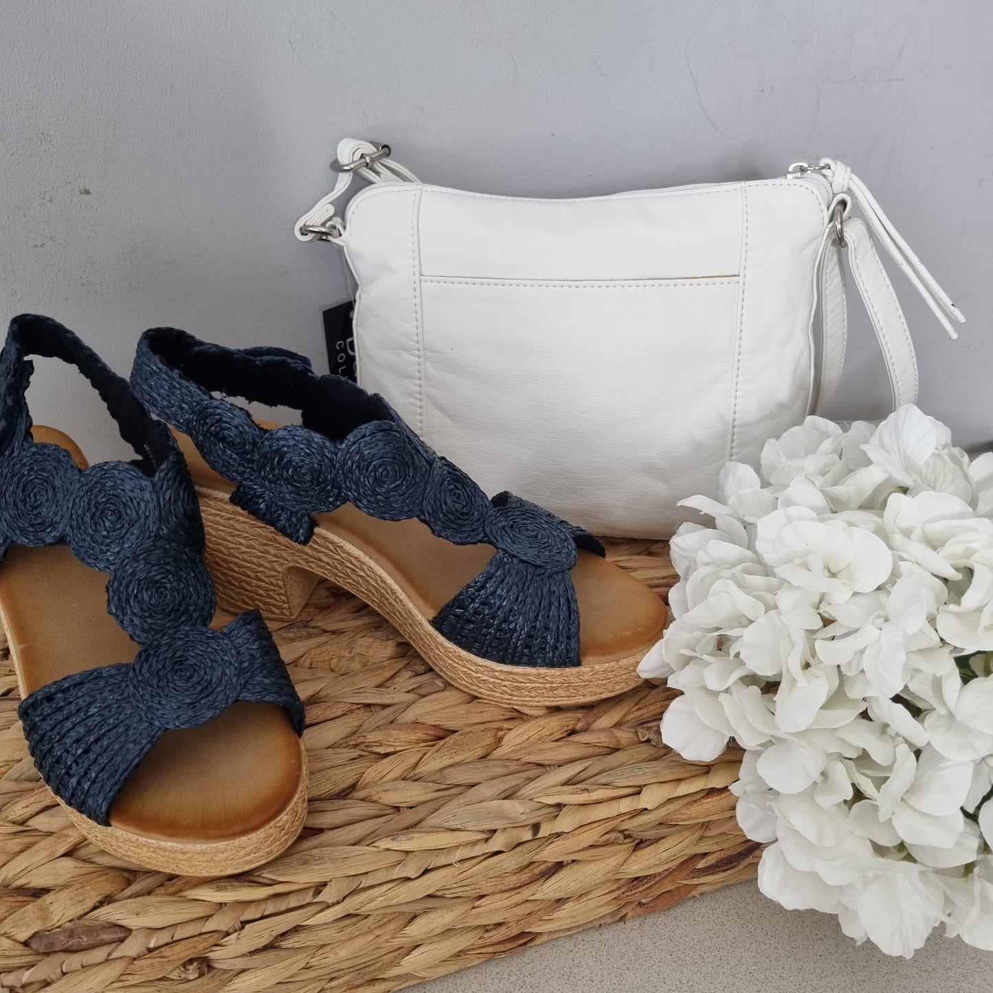 Small Washed Effect Crossbody Bag