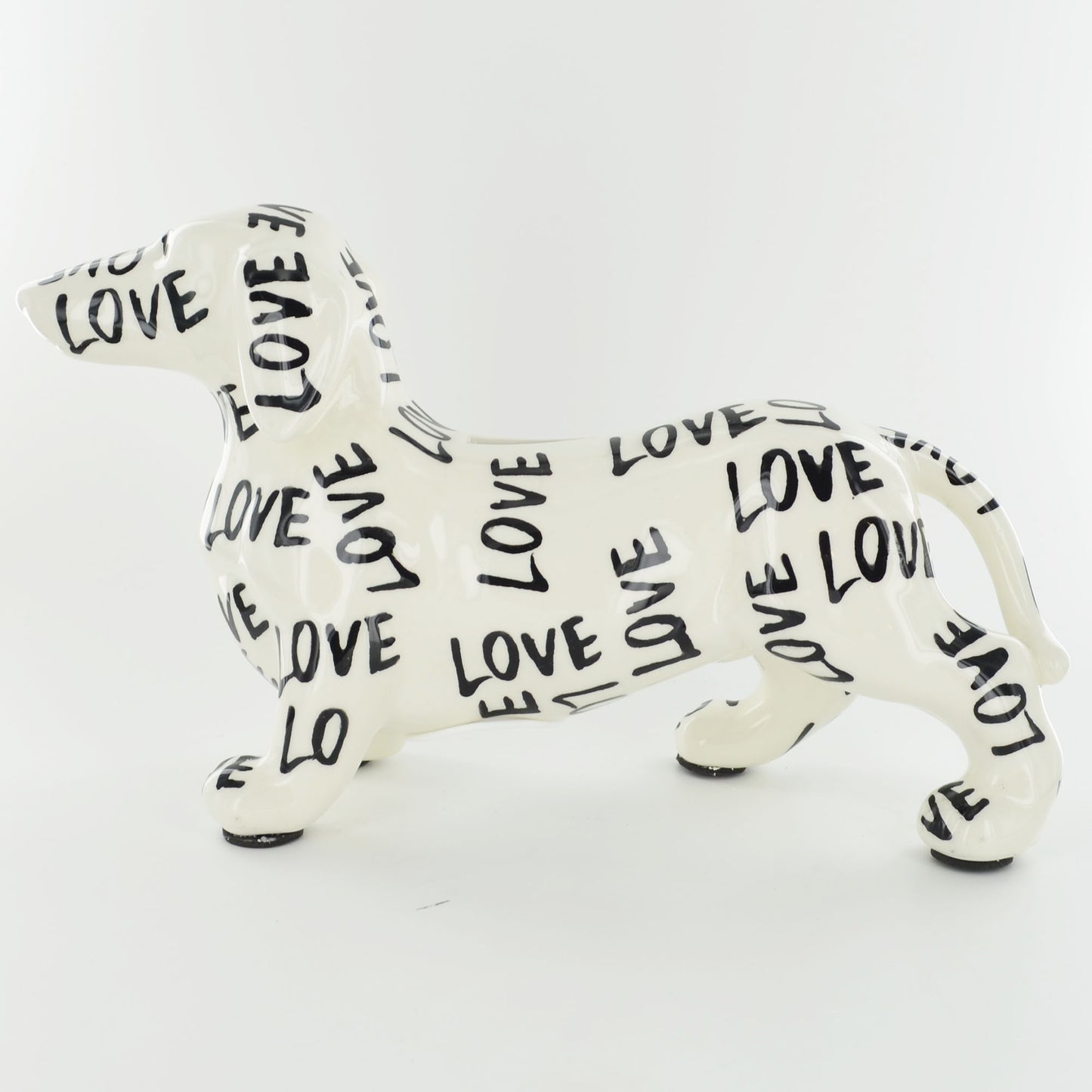B/W Ted The Teckel Money box