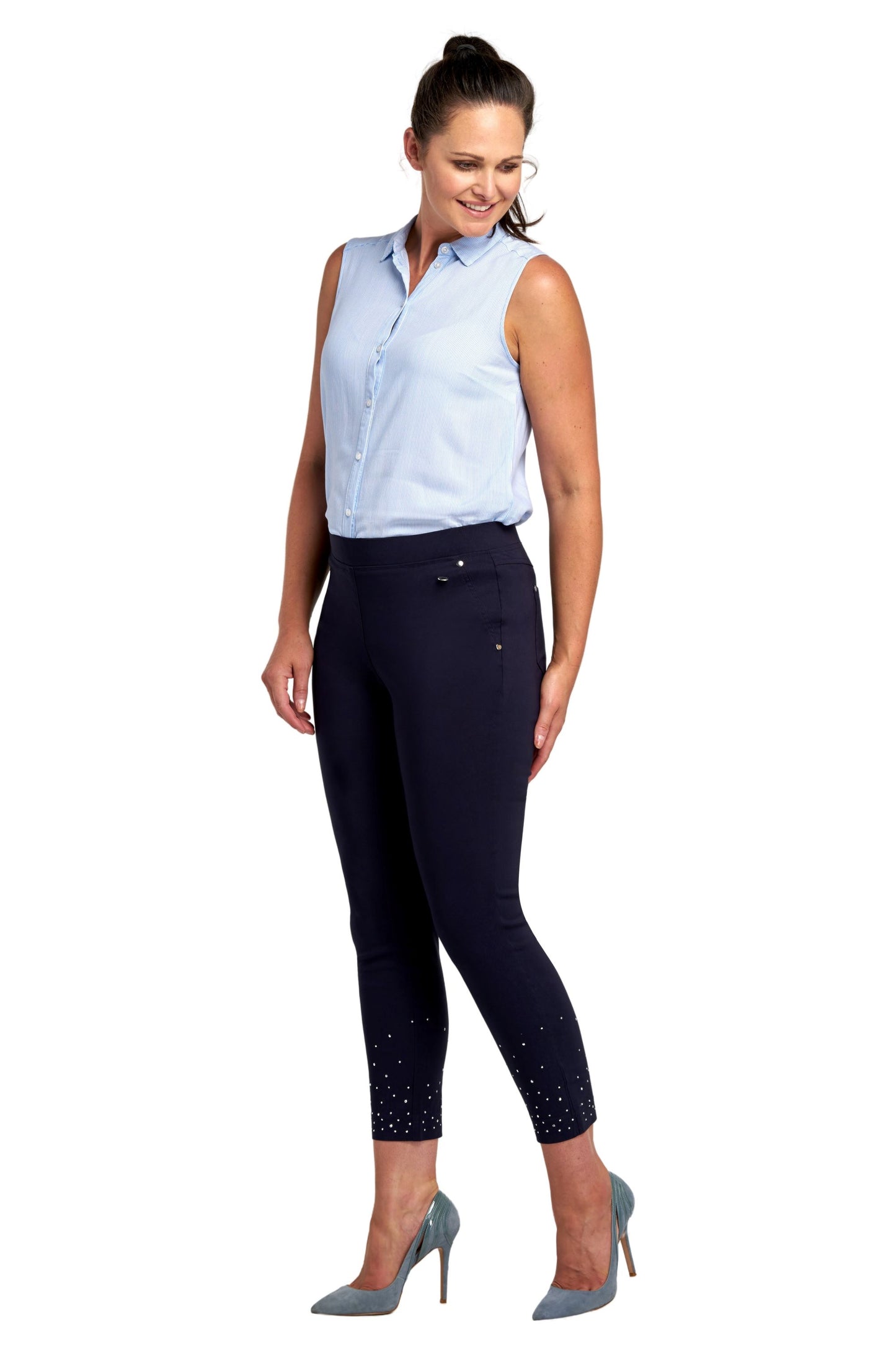 Pinns 536CT bengaline ankle grazer with sparkle detail.