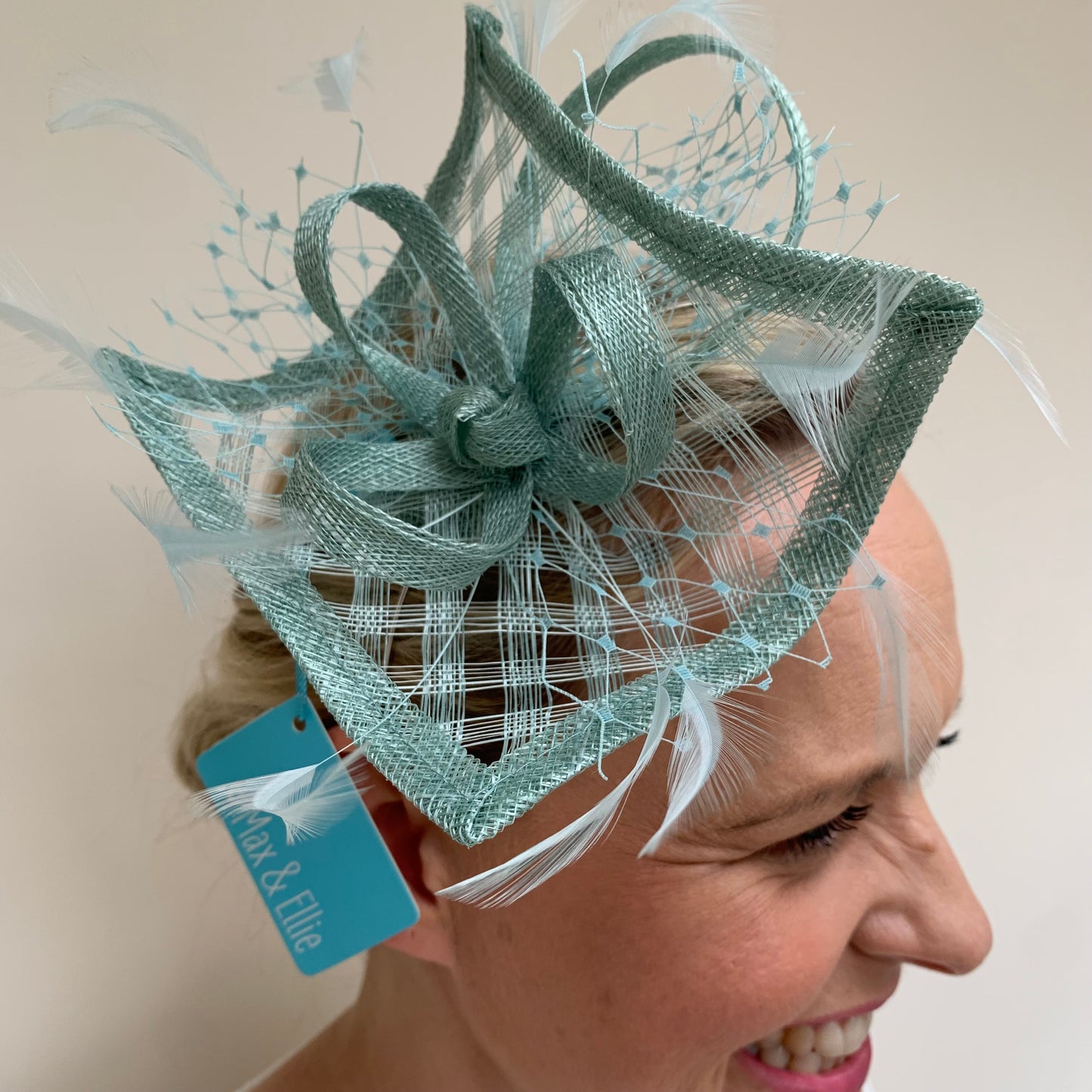 Max and Ellie HF1 Fascinator in Blues