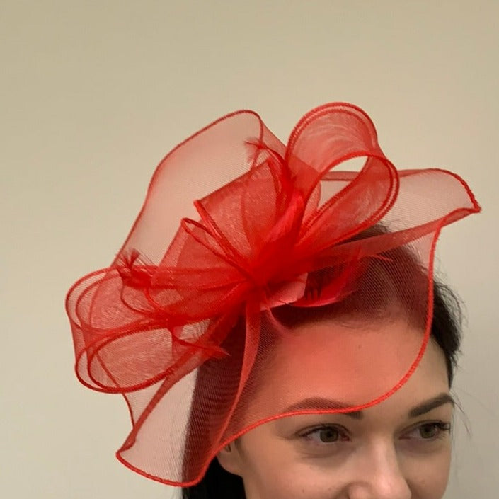 Libby Bea Crin Fascinator on Headband