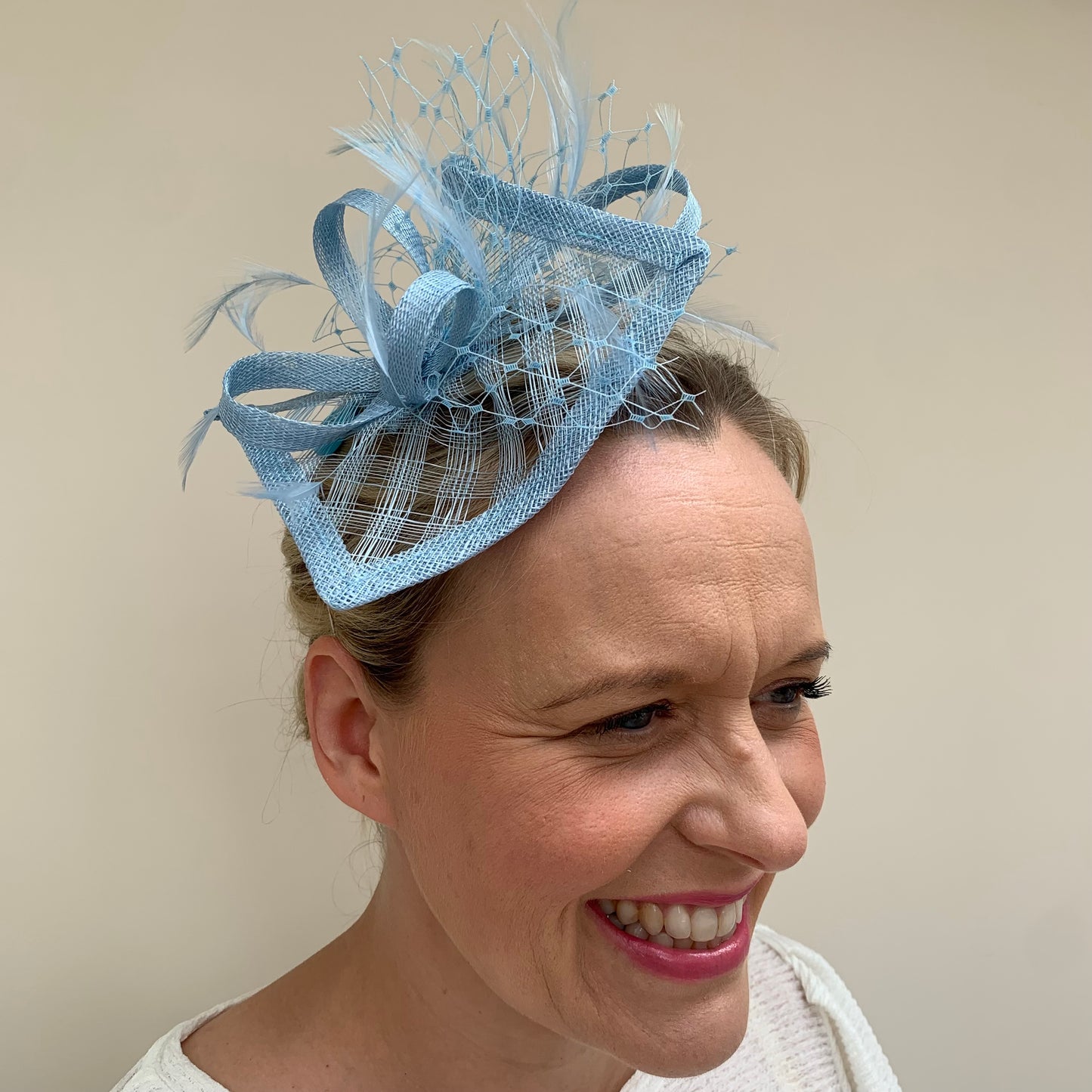 Max and Ellie HF1 Fascinator in Blues