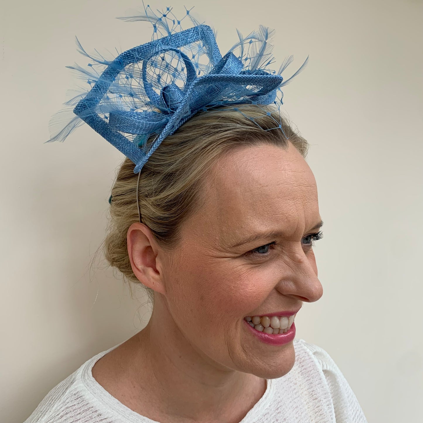 Max and Ellie HF1 Fascinator in Blues