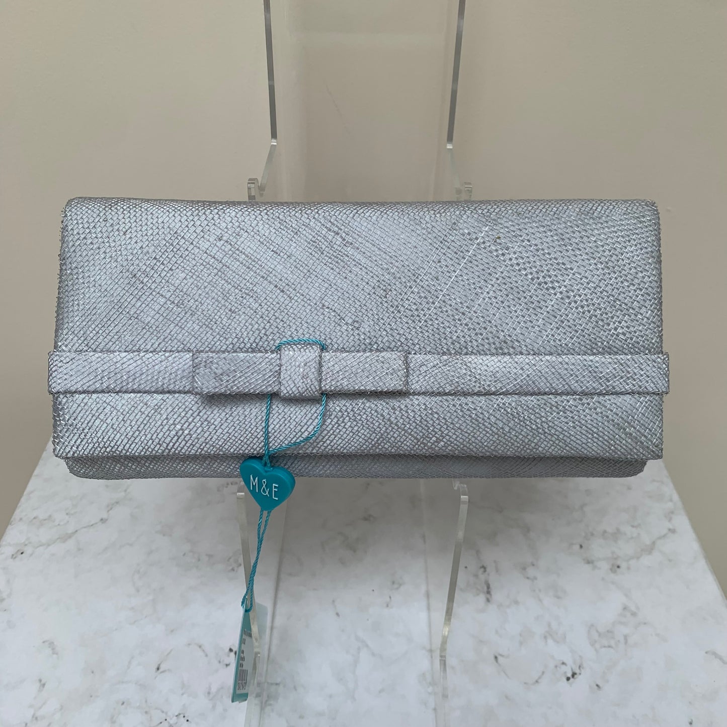 Max and Ellie Handbag Matt Silver AX1/AX2
