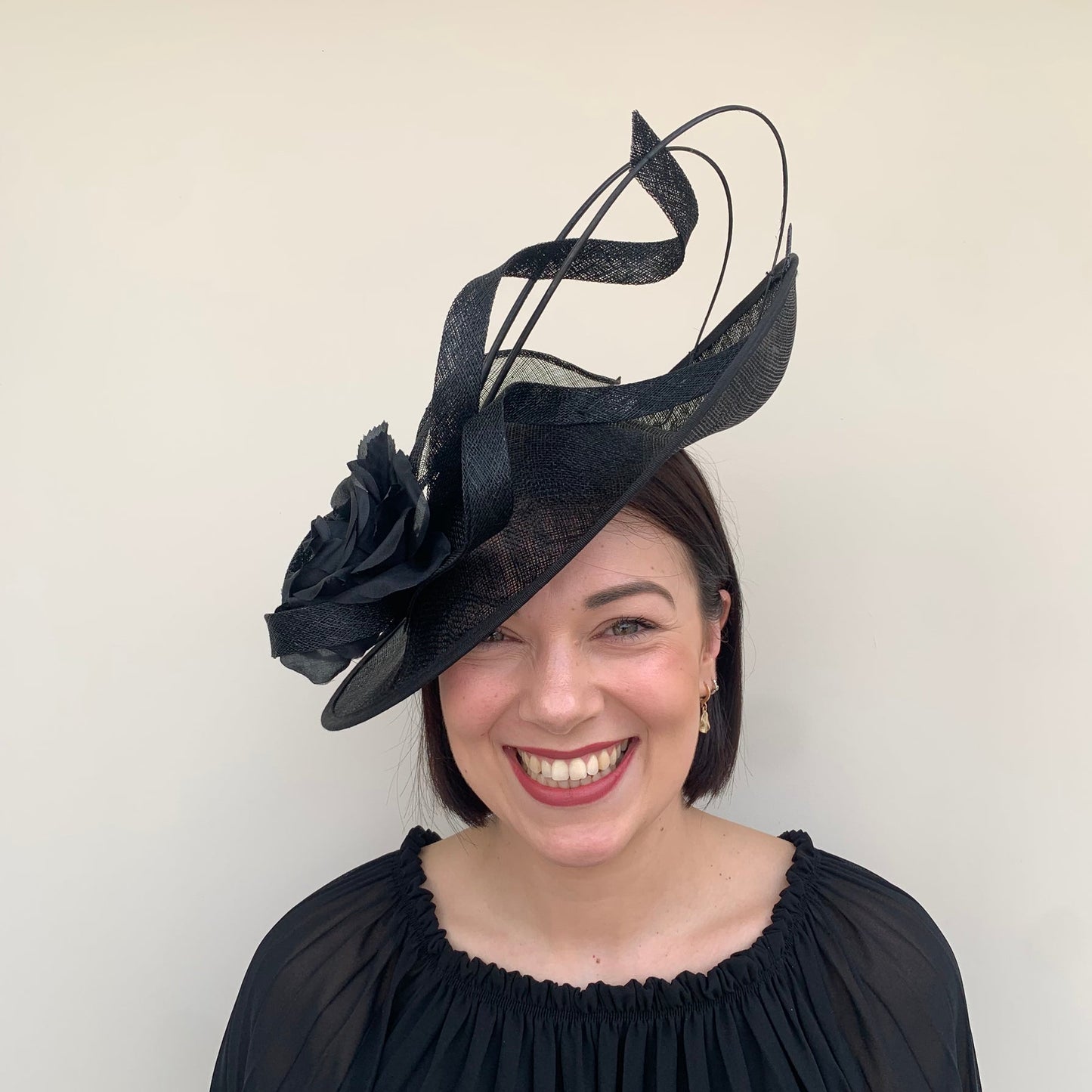 J Bees JB20/155 Rose Twist Hatinator in Black