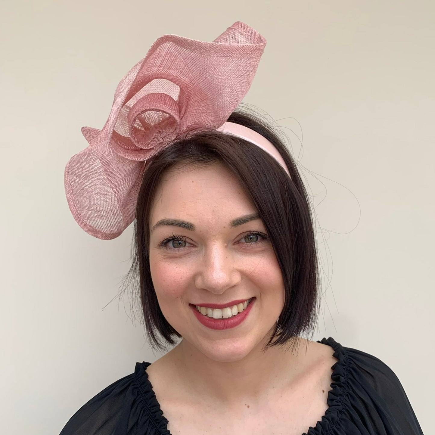 J Bees JB23/297 Fascinator in Pink