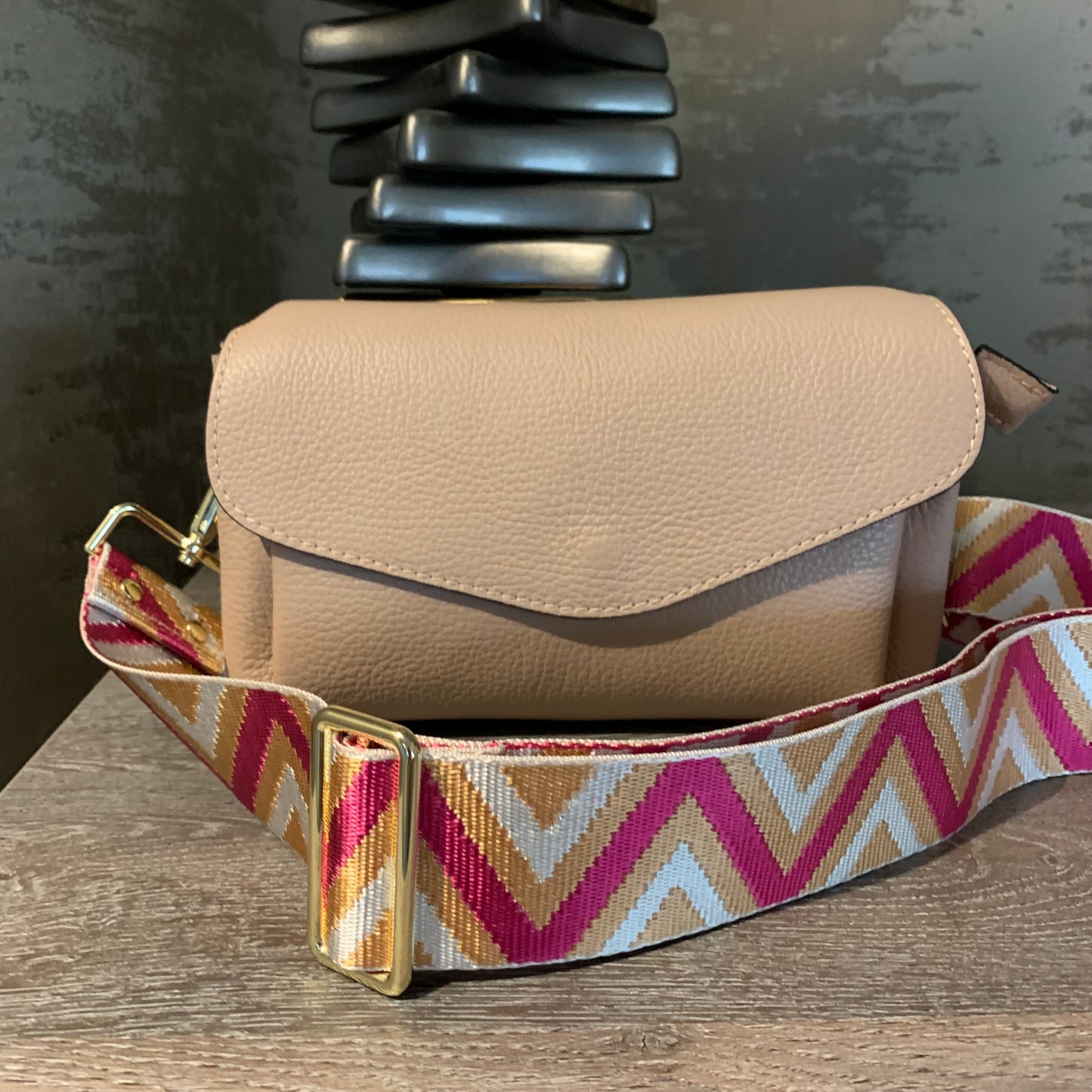 Elie Beaumont Nude Envelope Bag