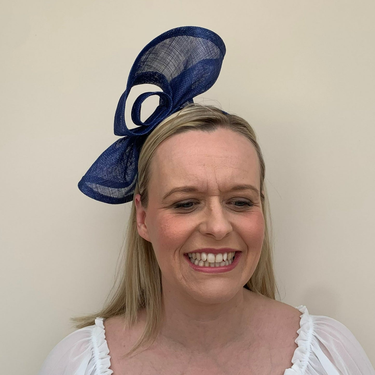 J Bees JB23/297 Fascinator in Blues