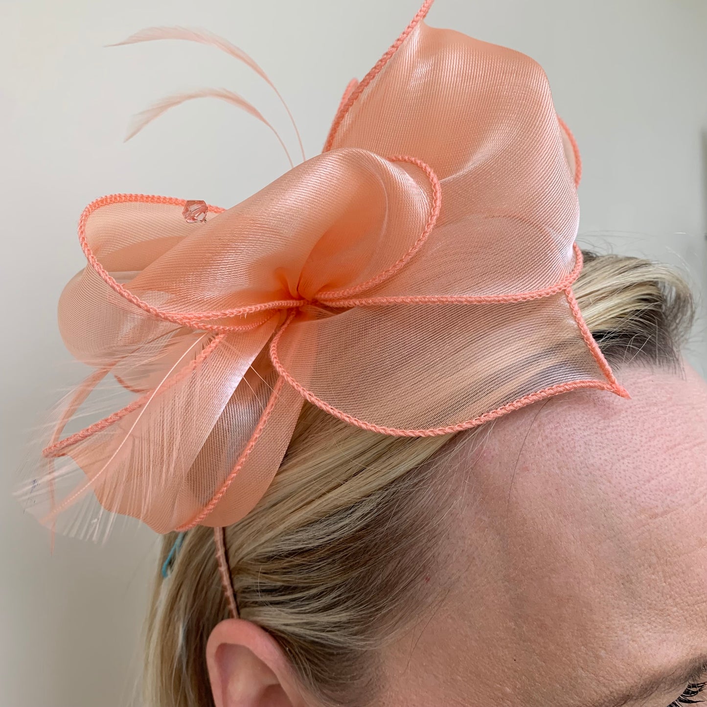 Max and Ellie OF2 Fabric Fascinator