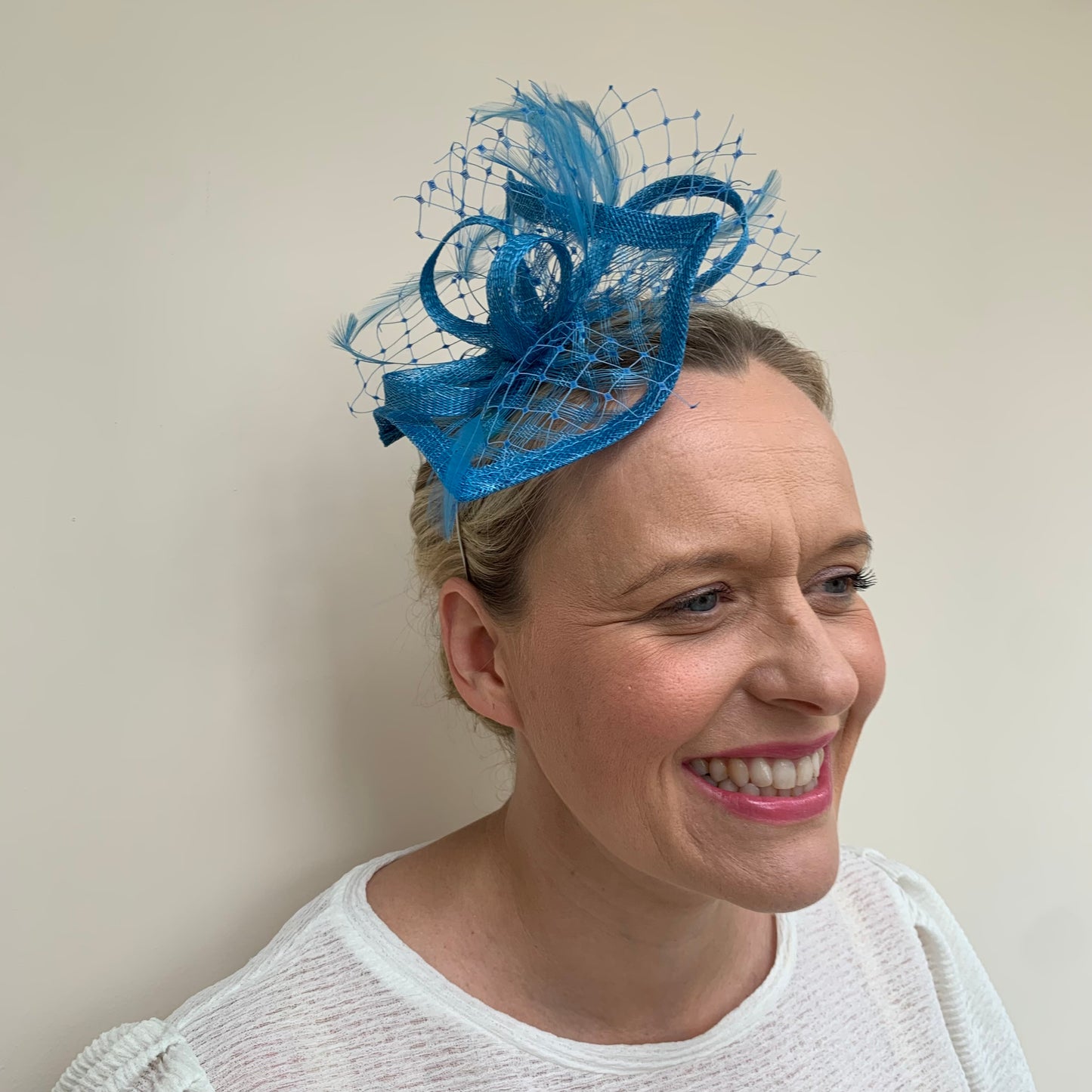 Max and Ellie HF1 Fascinator in Blues