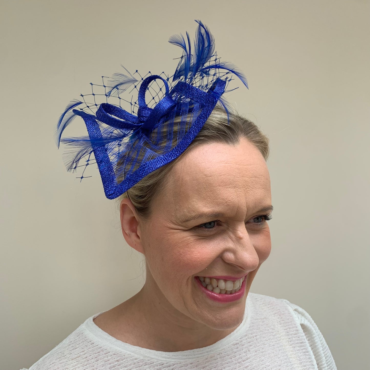 Max and Ellie HF1 Fascinator in Blues