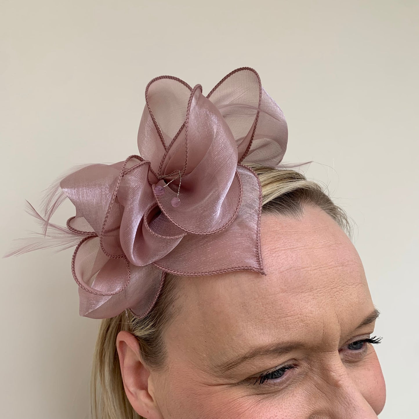 Max and Ellie OF2 Fabric Fascinator