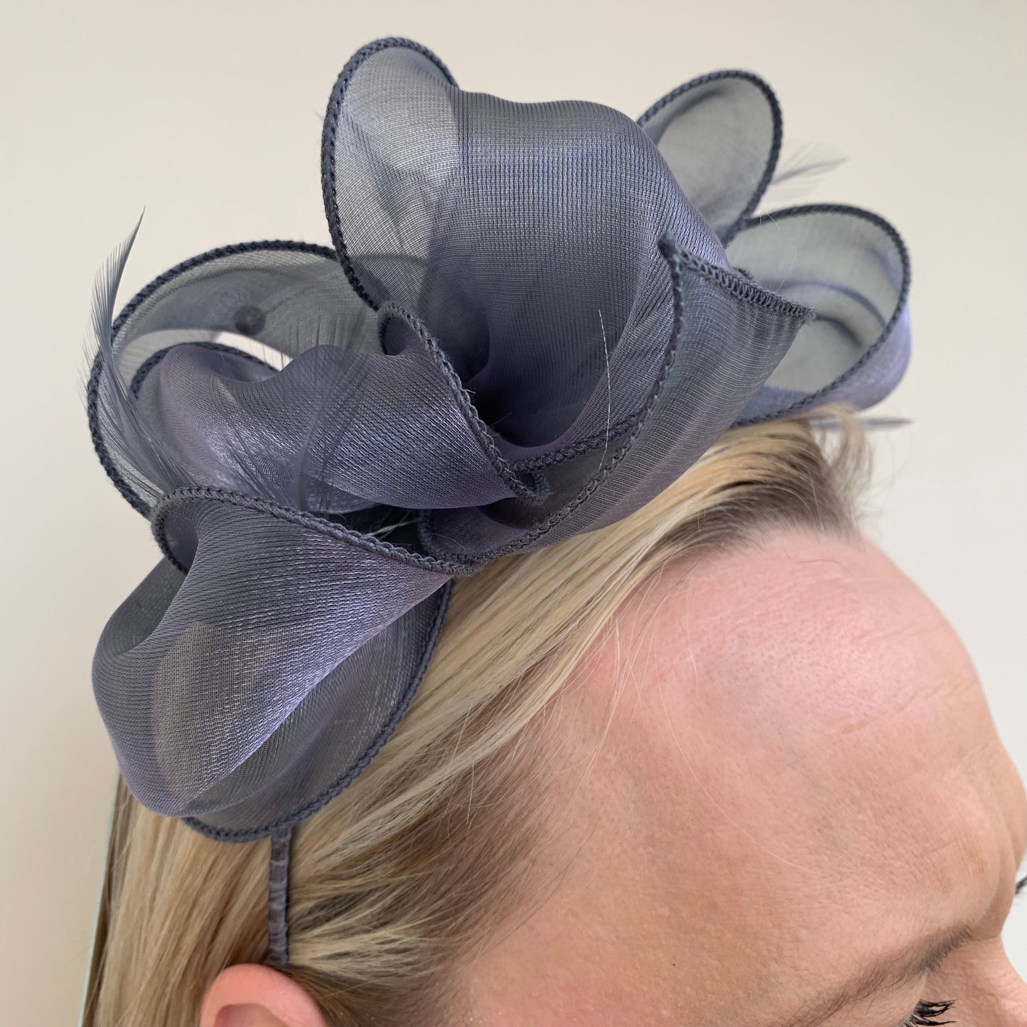 Max and Ellie OF2 Fabric Fascinator