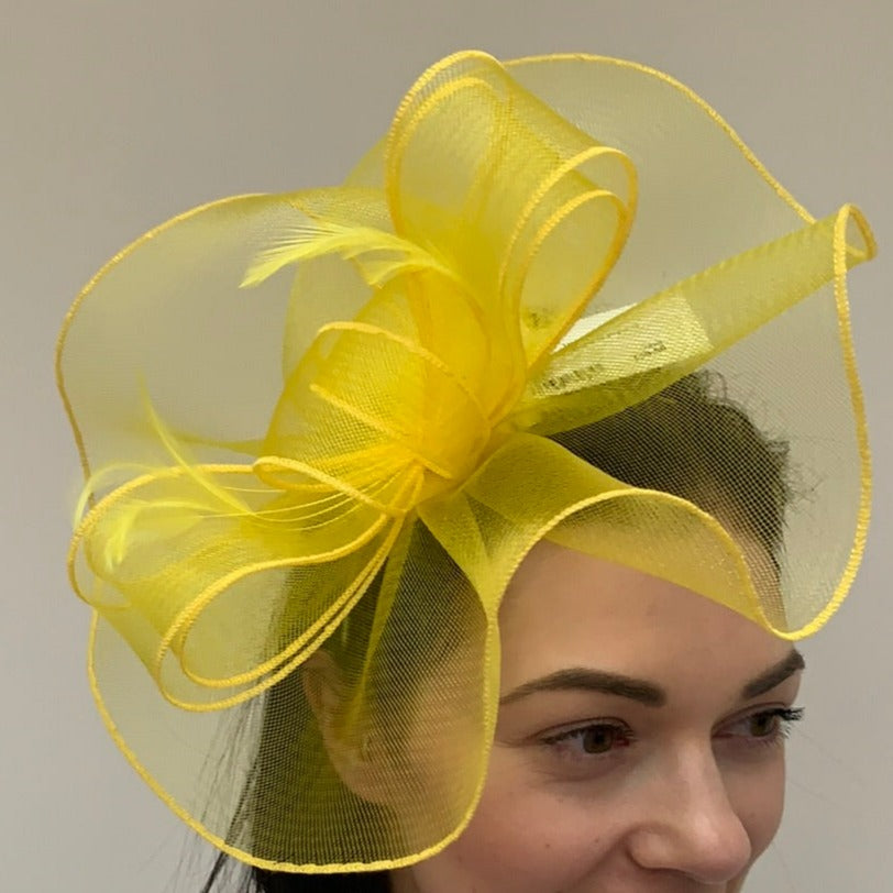 Libby Bea Crin Fascinator on Headband