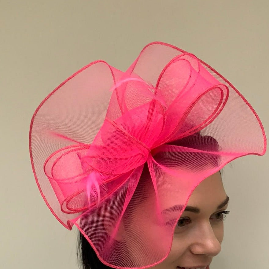Libby Bea Crin Fascinator on Headband