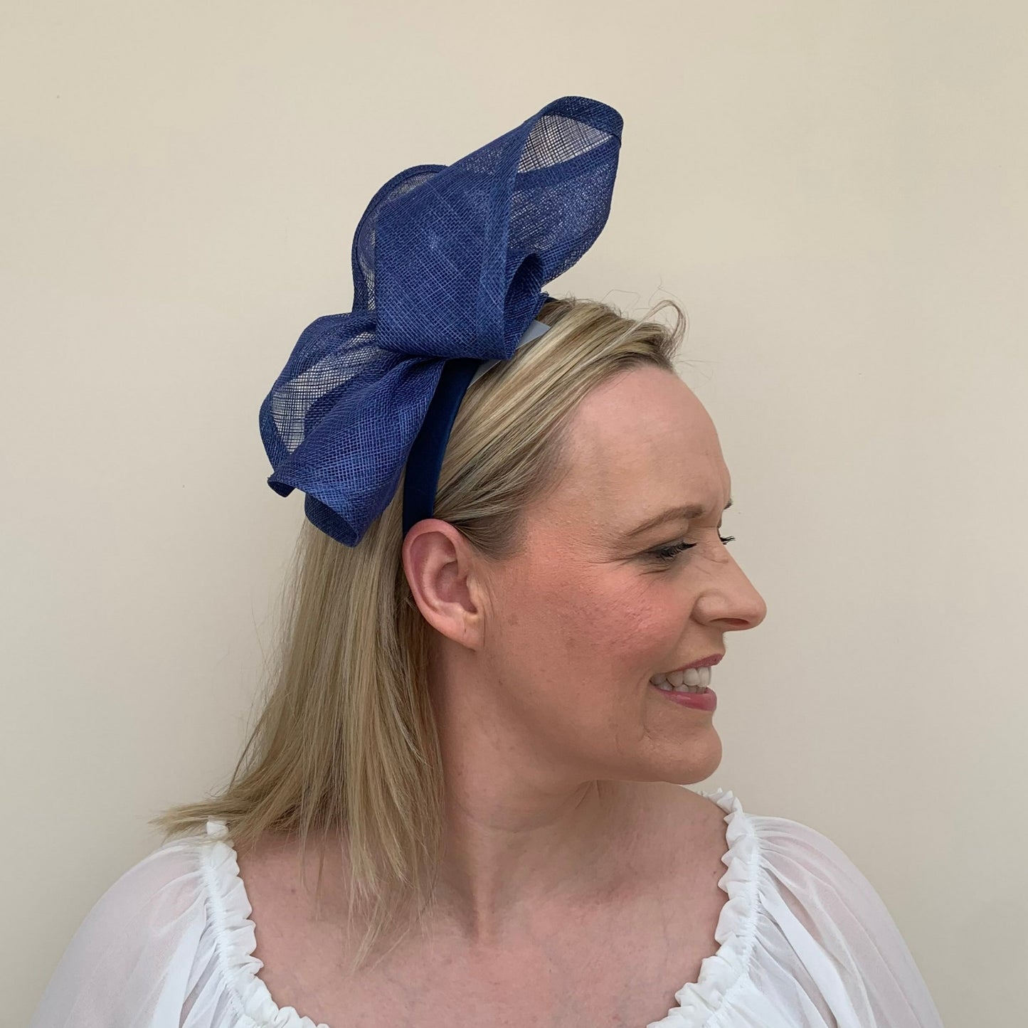 J Bees JB23/297 Fascinator in Blues