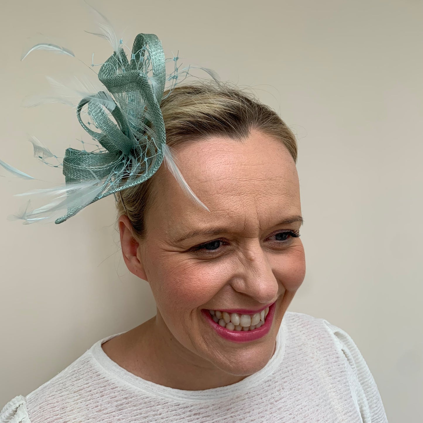 Max and Ellie HF1 Fascinator in Blues