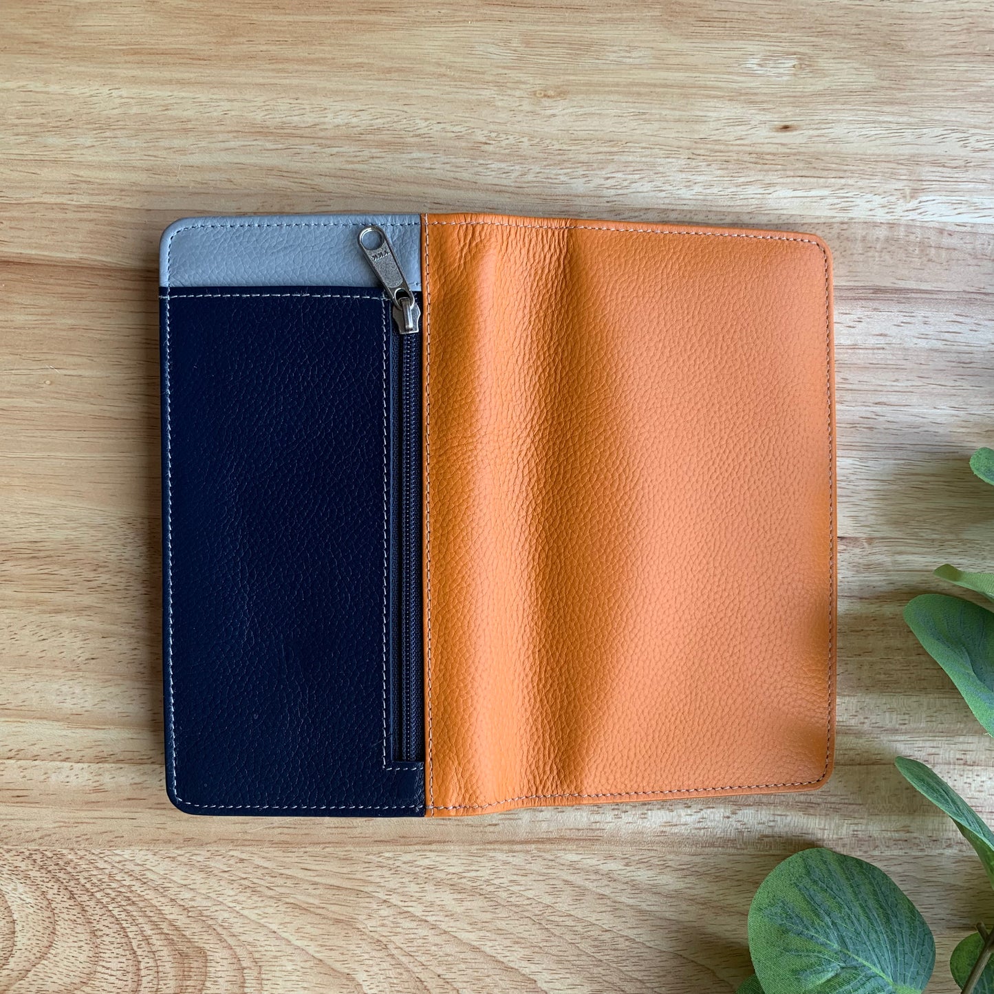 Golunski Leather Flat Flapover Purse