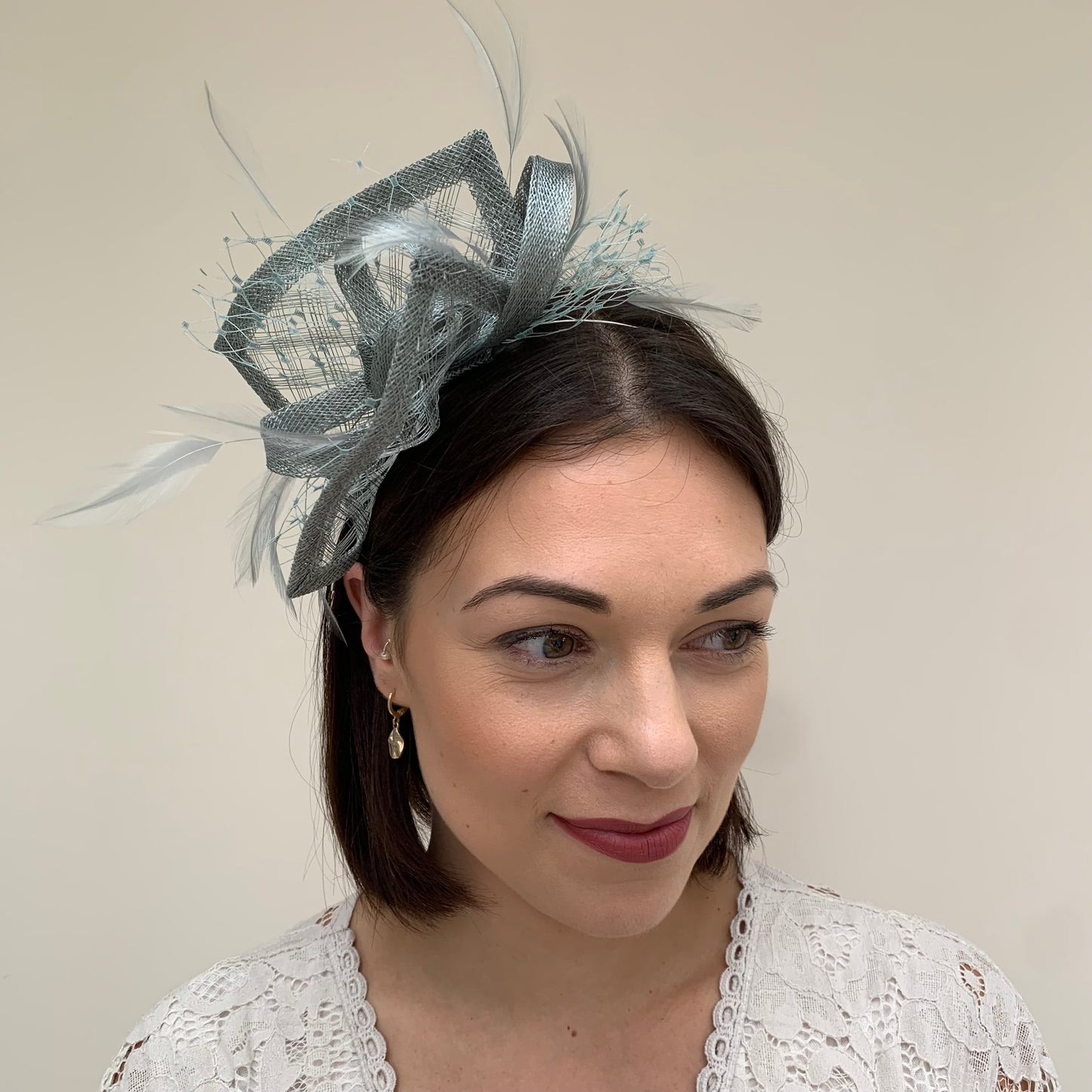 Max and Ellie HF1 Fascinator in Blues