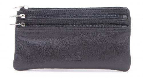 Golunski 0-330 Triple Zip Flat Leather Purse