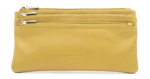 Golunski 0-330 Triple Zip Flat Leather Purse