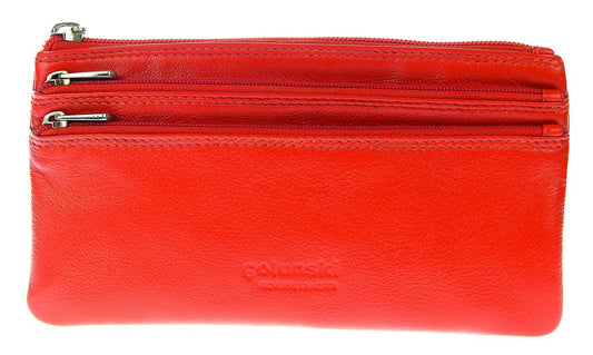 Golunski 0-330 Triple Zip Flat Leather Purse