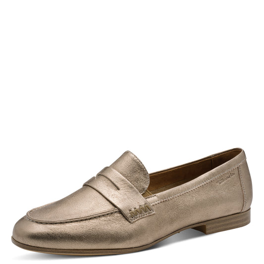 Tamaris 1-24233-46 Light gold Leather Loafers
