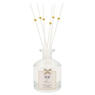 Mr & Mrs White Cotton & Linen Diffuser LP49727 Multi