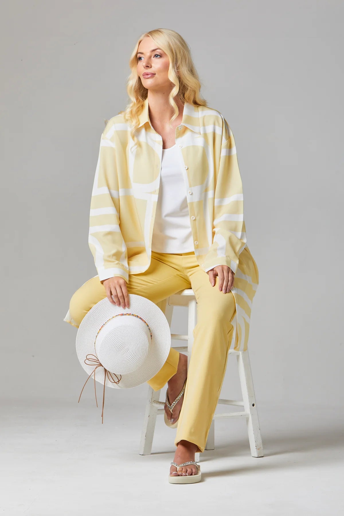 Alice Collins Agata Long Shirt Dress 036S270