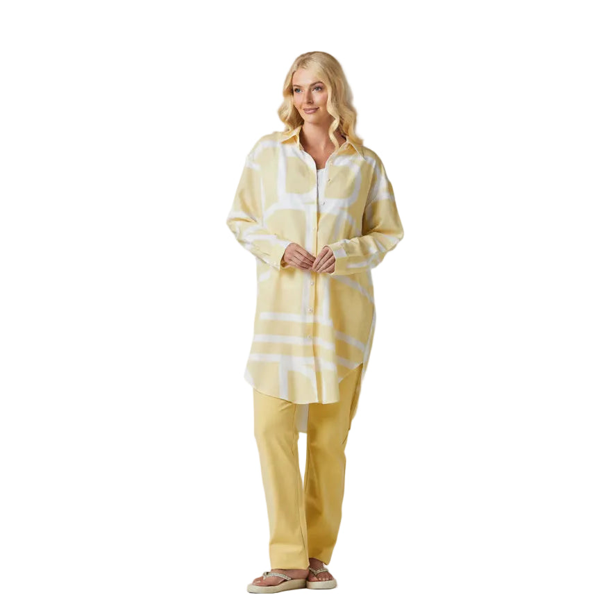 Alice Collins Agata Long Shirt Dress 036S270