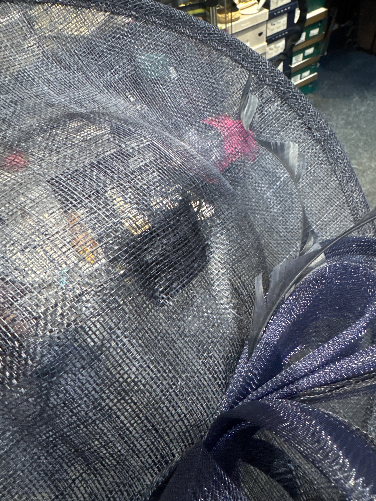 Max and Ellie  DAMAGED DD3 Circle Disc Hatinator in Navy