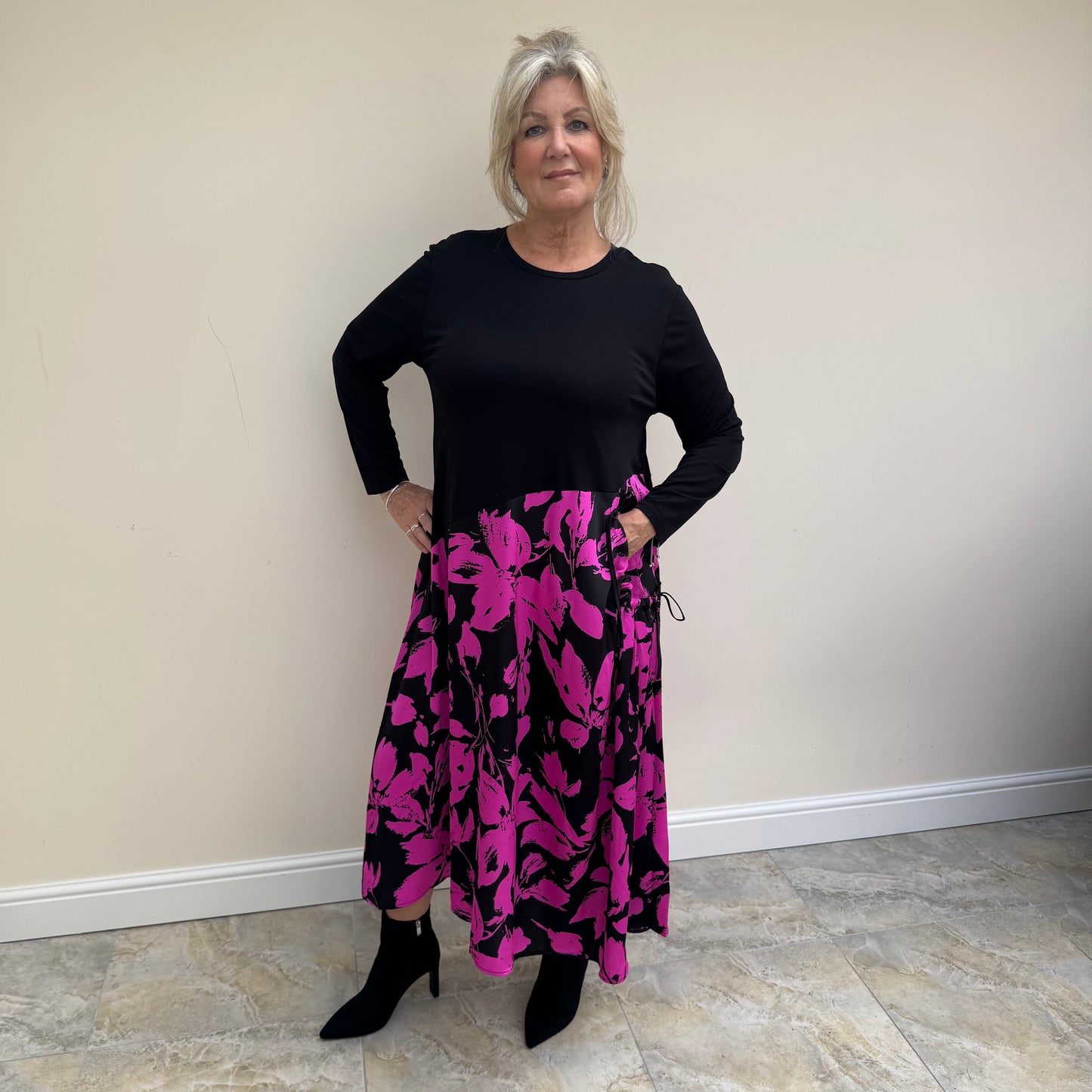 Malissa J WF1974 Mix Media Dress