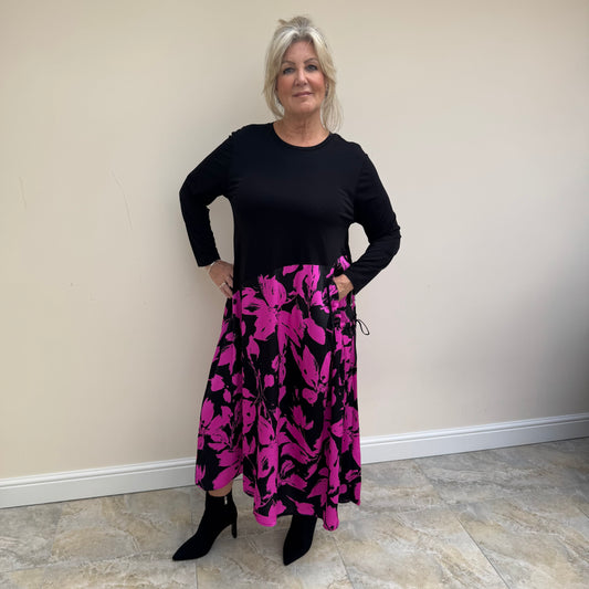 Malissa J WF1974 Mix Media Dress