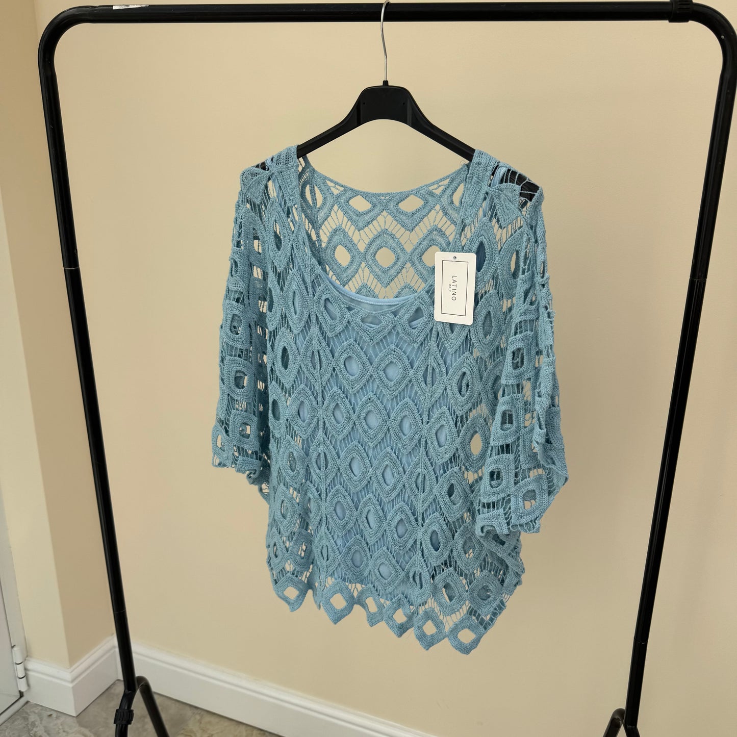 ZP SS26 8831 Crochet two peice top