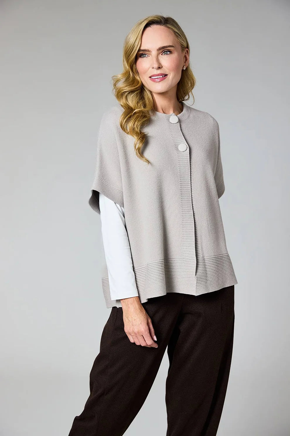 Deck Sleeveless Cardigan 11094