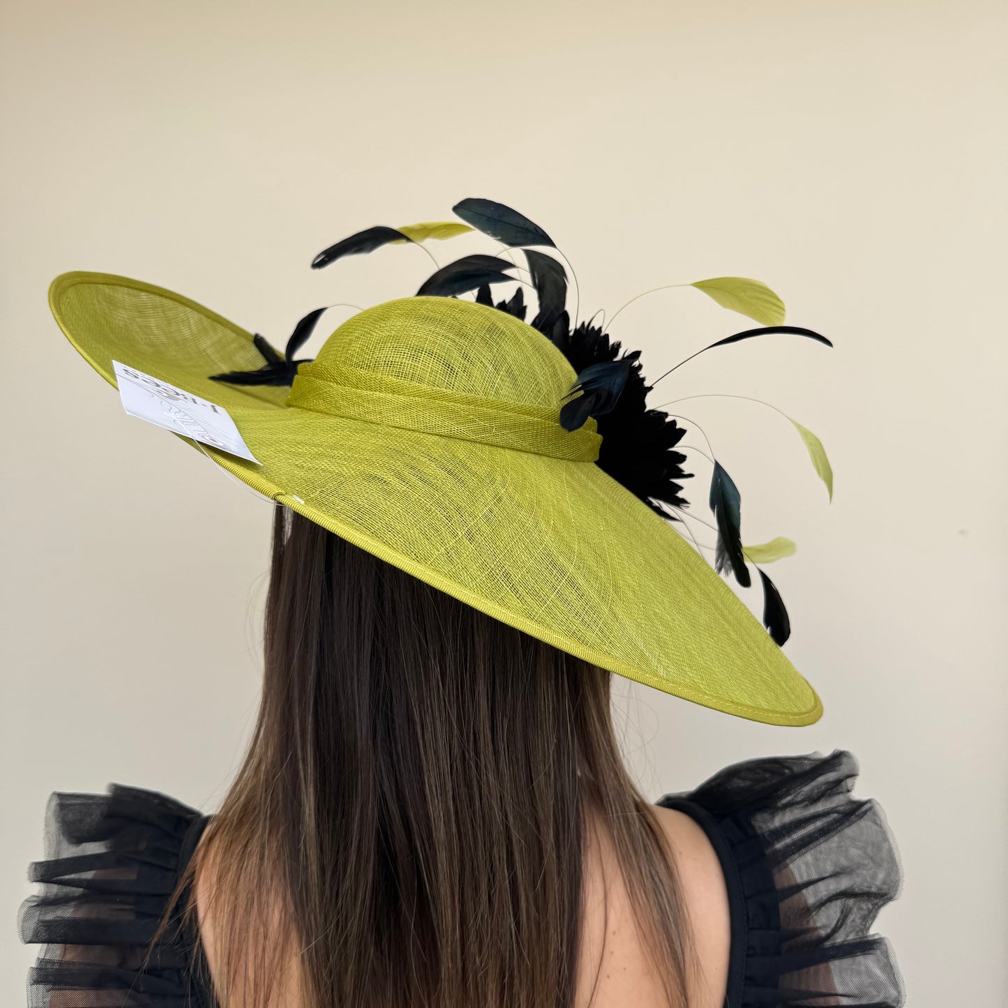J Bees JB25/86 Zest lime and Black Contrast Hatinator
