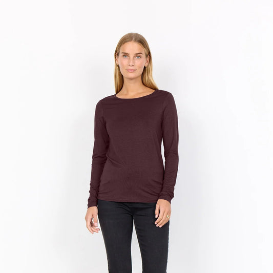 Soyaconcept SC-MARICA 217 Round Neck Long Sleeve Top