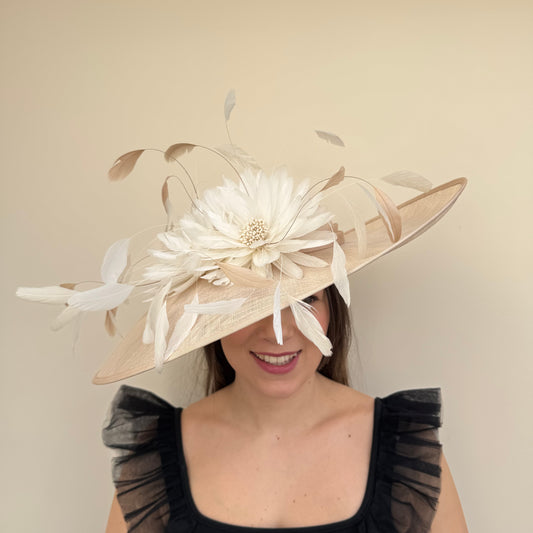 J Bees JB25/86 Champagne & Ivory Contrast Hatinator