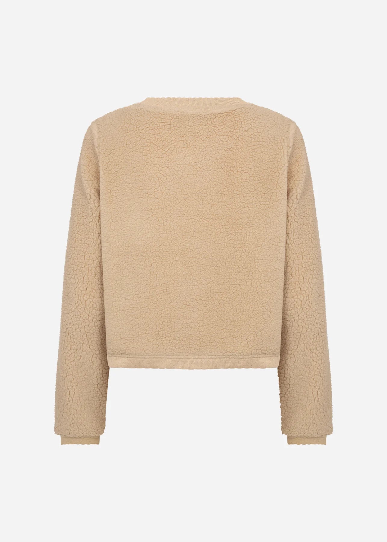 Soyaconcept AW25 Onyx 7 Sherpa Cropped Jacket