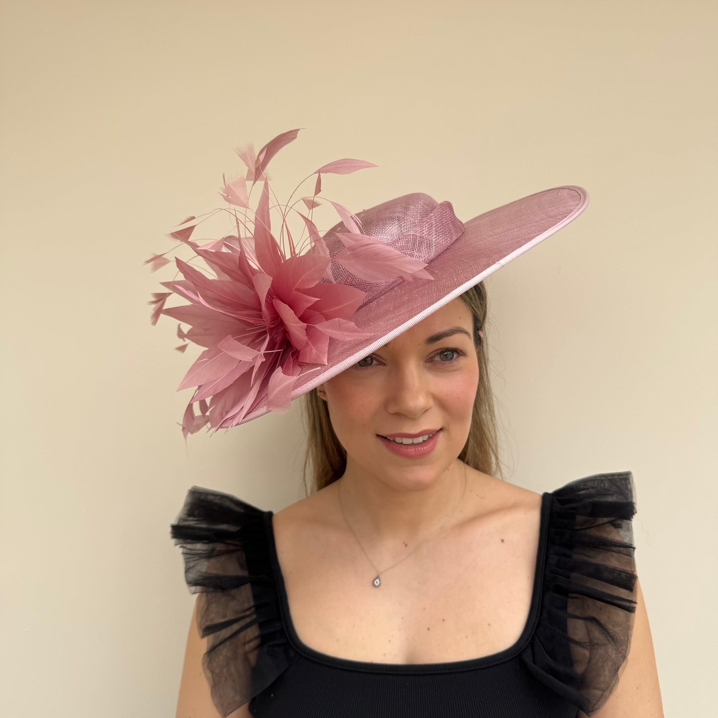 J Bees JB26/134 Heather Pink Hatinator Boater