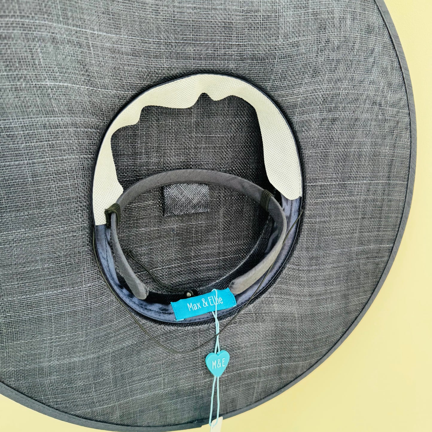 Max & Ellie SH6 Navy Blue Shantung Boater Hat with Bow Detail