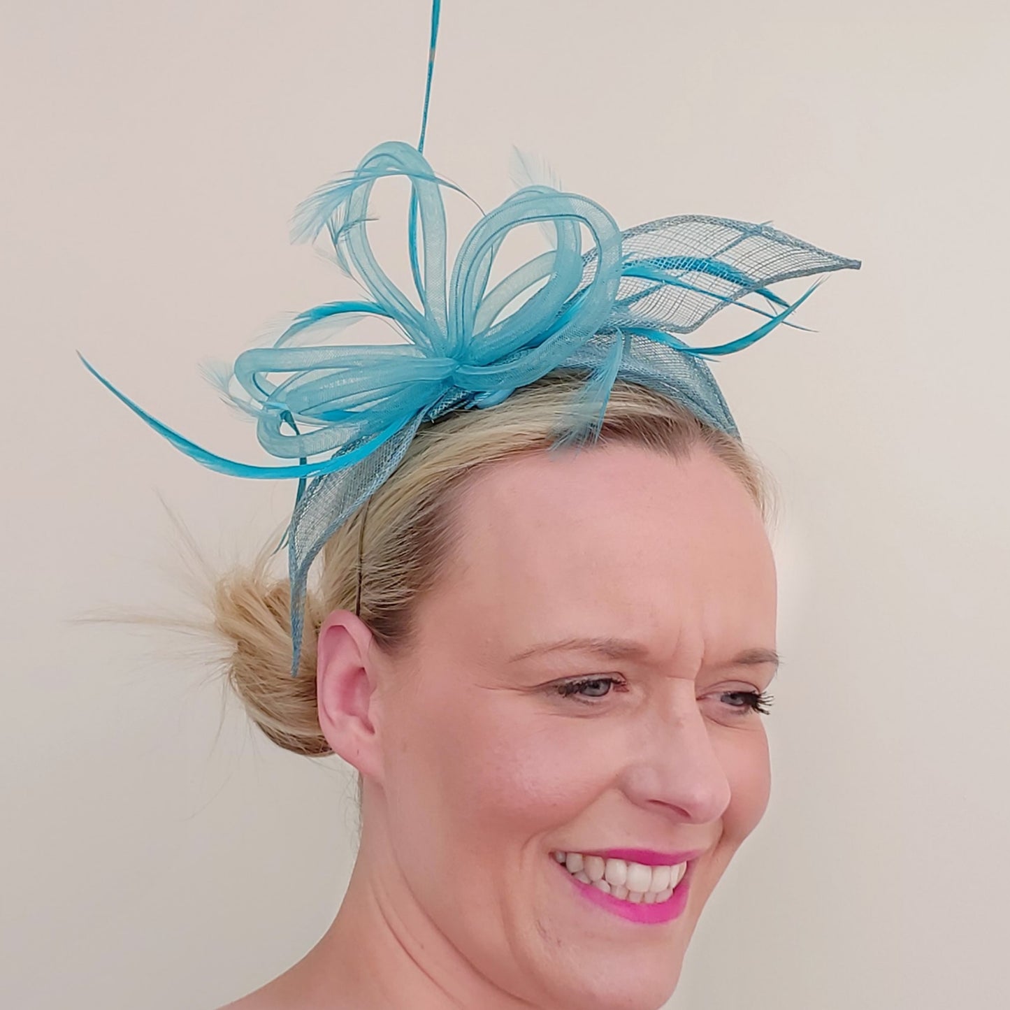 Max and Ellie CF8 Fascinator in Blues