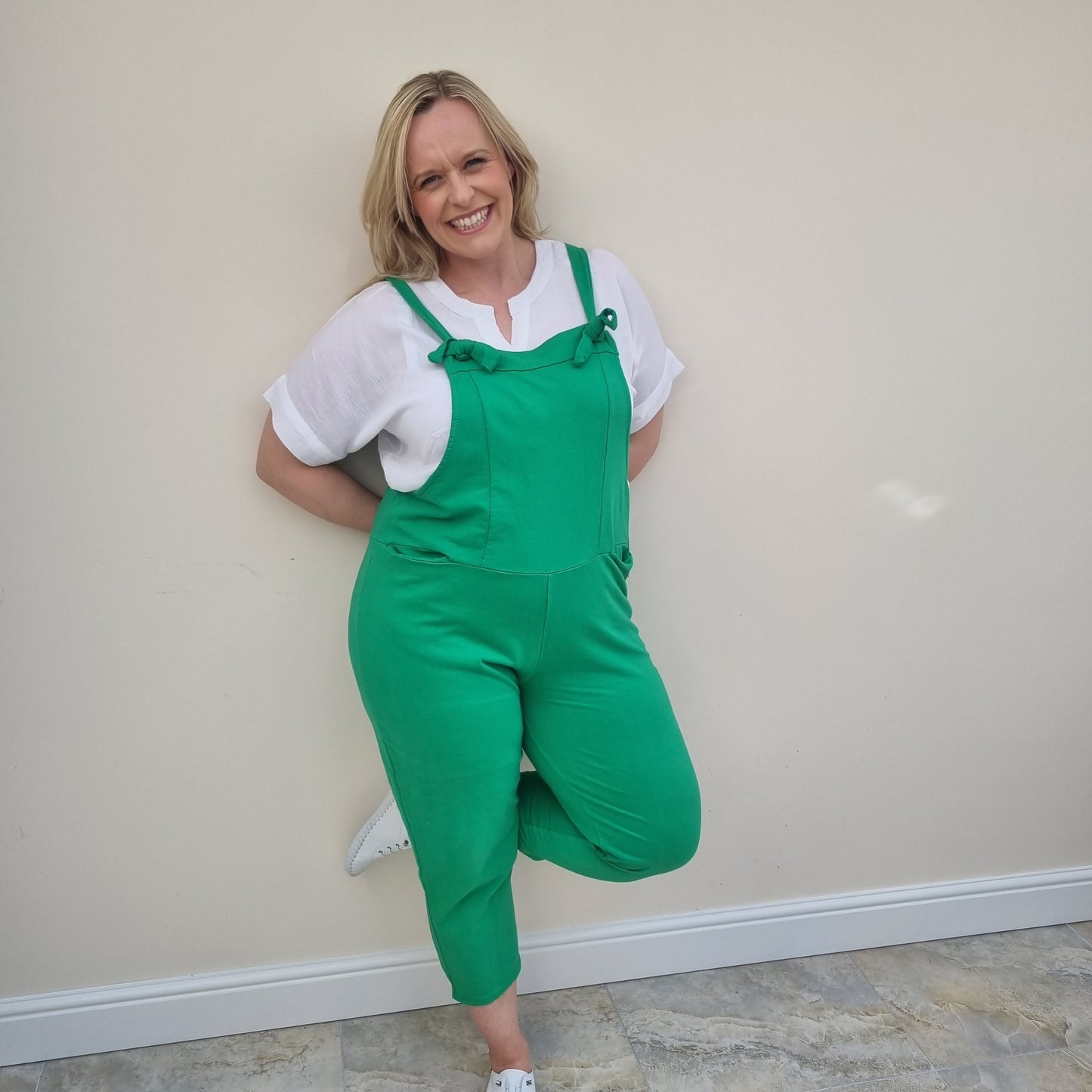 Cotton Jersey Dungarees – Lesley Ashworth