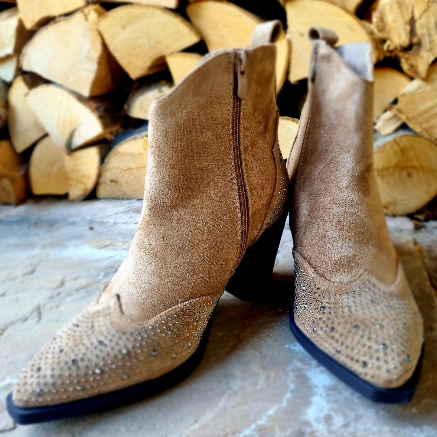 Cowboy glitter boots