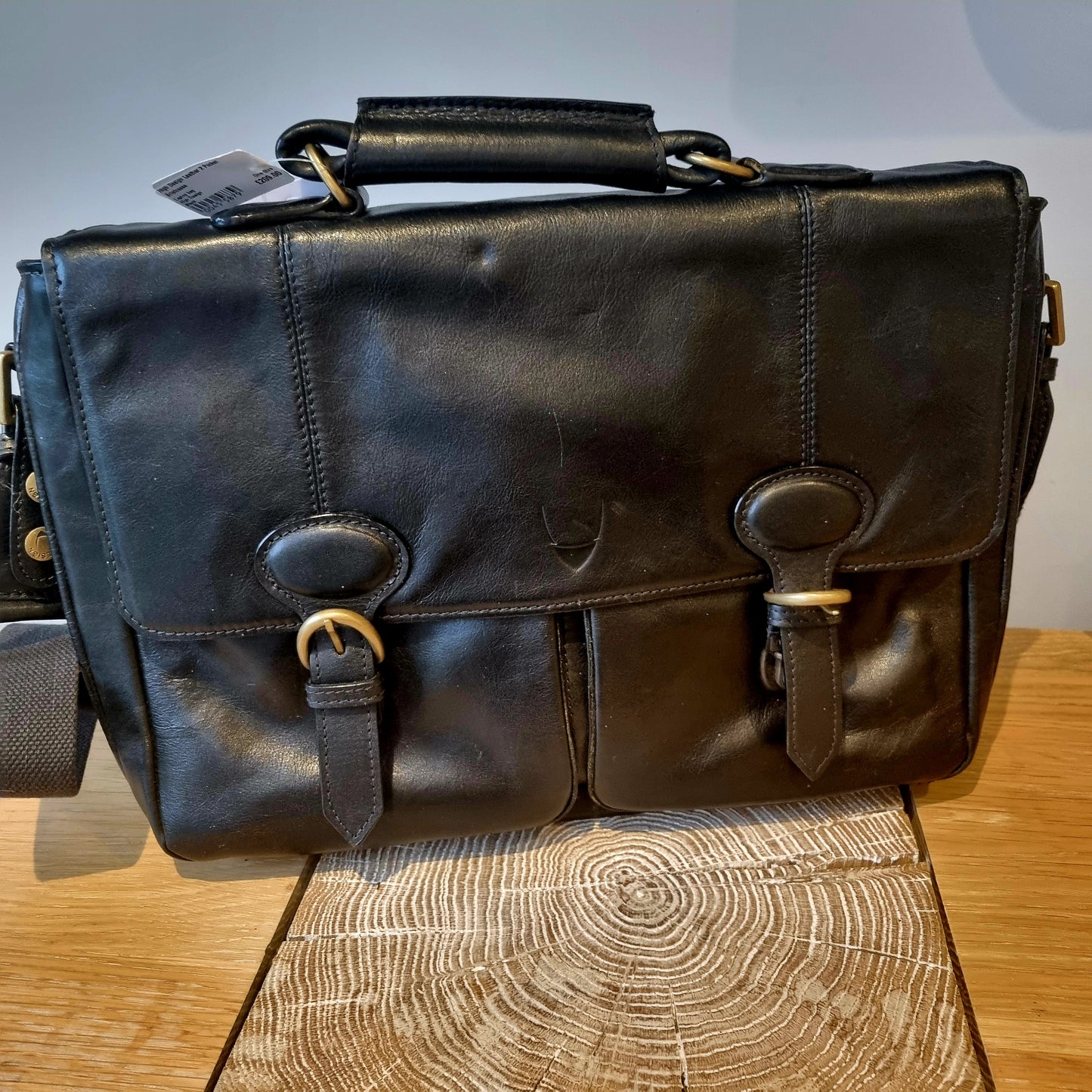 High Design Leather 2 Pocket Briefcases