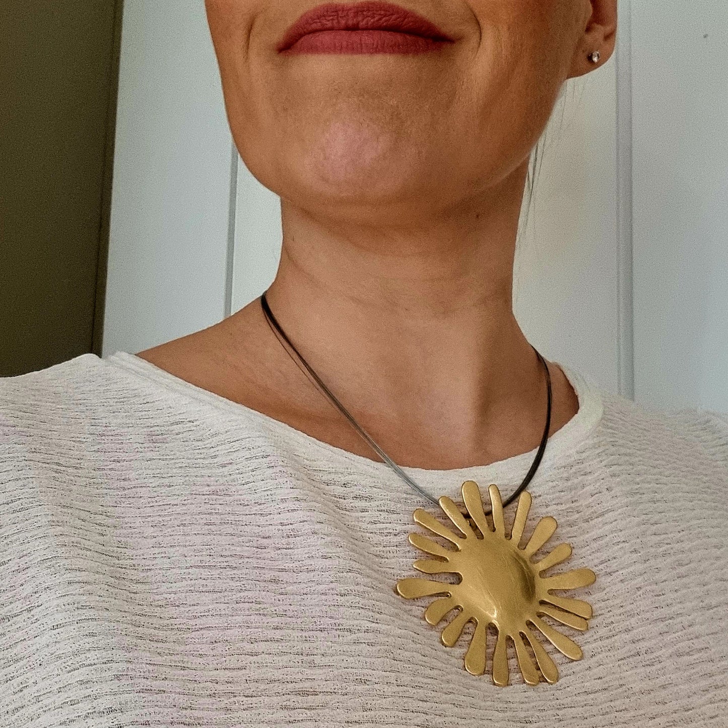 Dante Sunflower Necklace