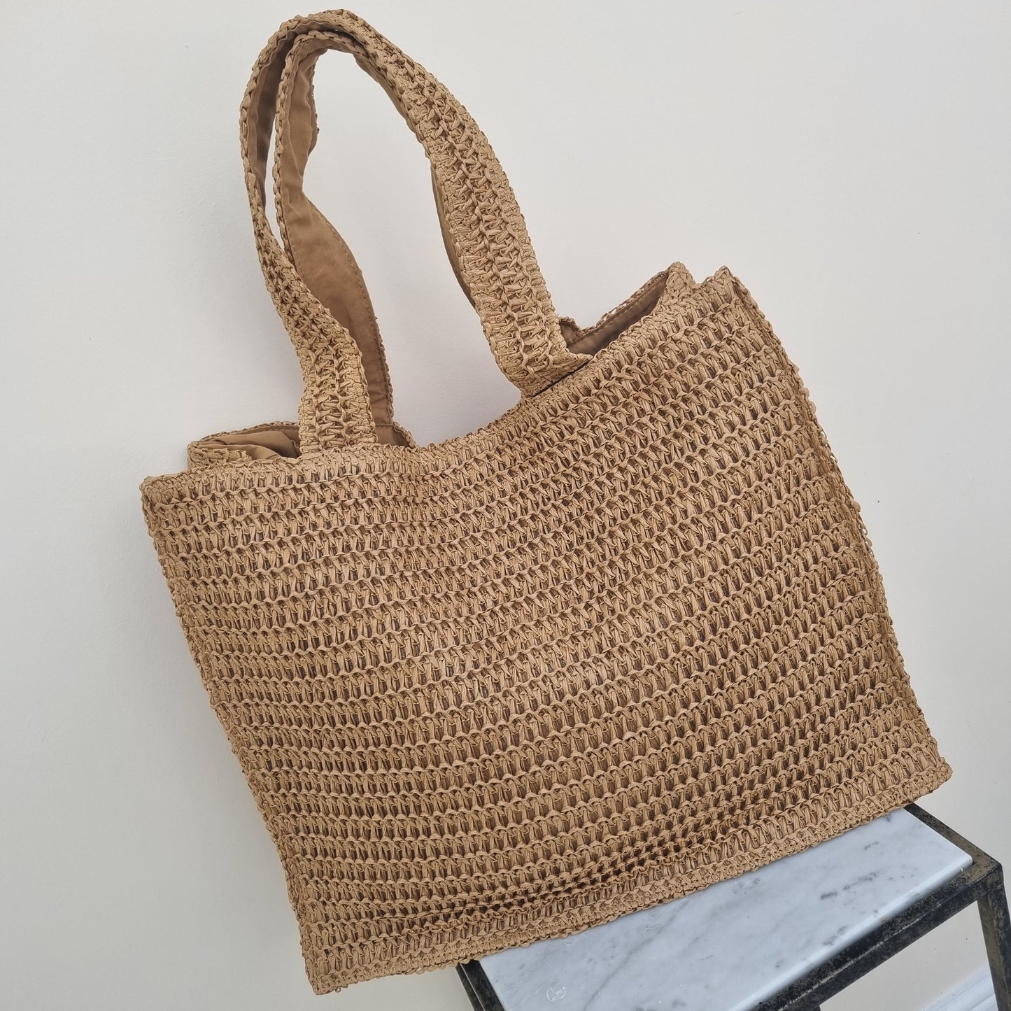 Straw Woven Shoulder Bag Tote Bag