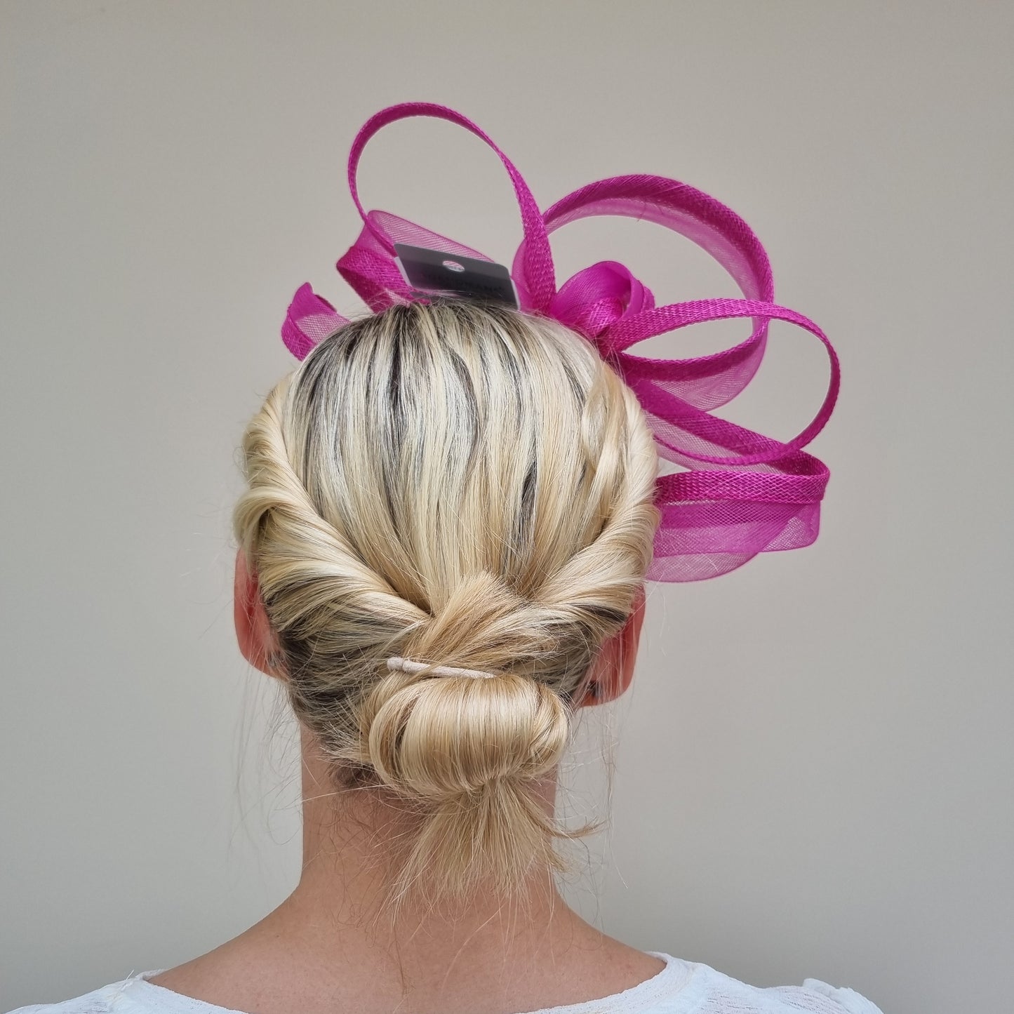 Boardmans Cecilia Looped Crin Headband in Fuchsia