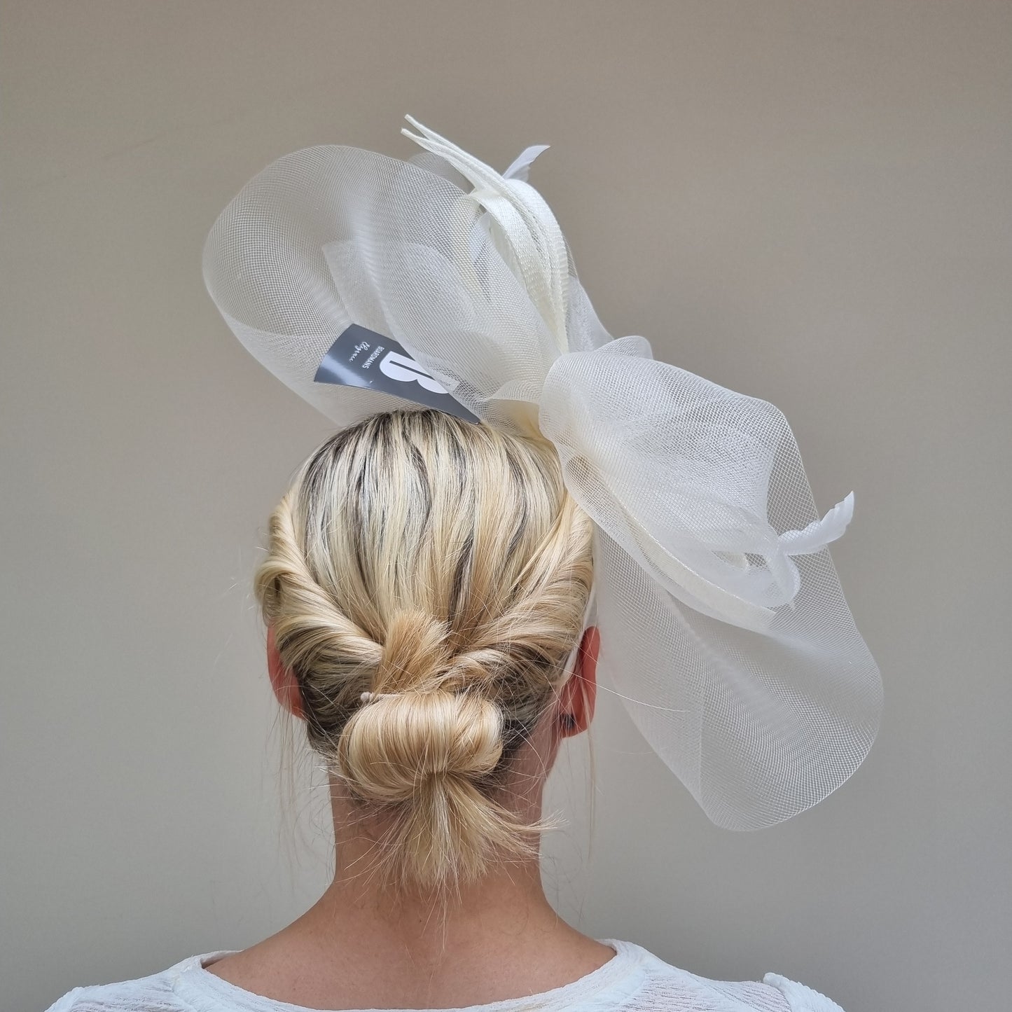 Boardmans Gracie Net Fascinator in Ivory